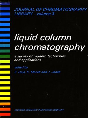 cover image of Liquid Column Chromatography
